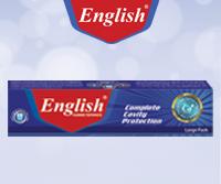 English Tooth Paste Cavity Protection